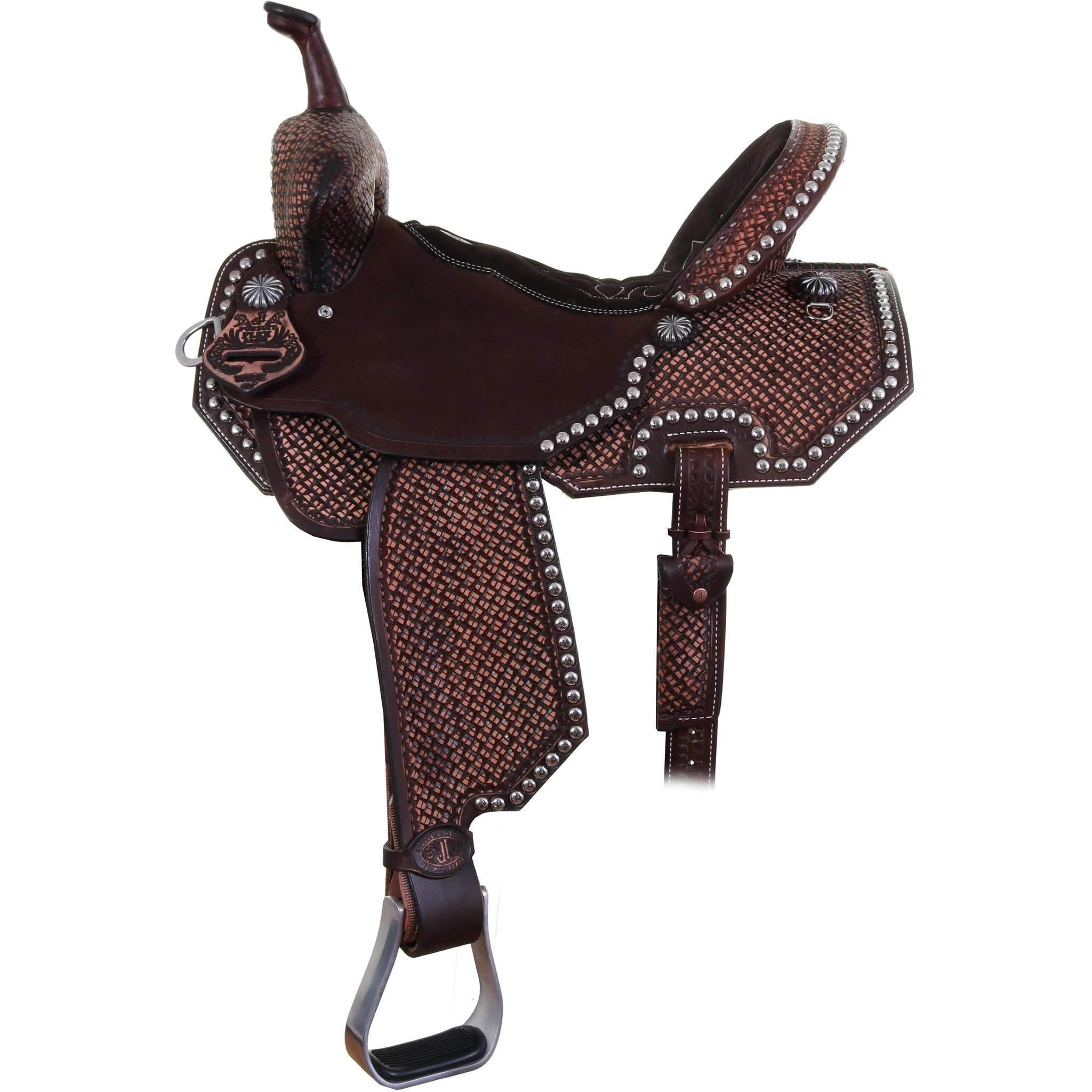 SPXF140 - The Pursuit Flex Barrel Racer w/ ELC - Double J Saddlery