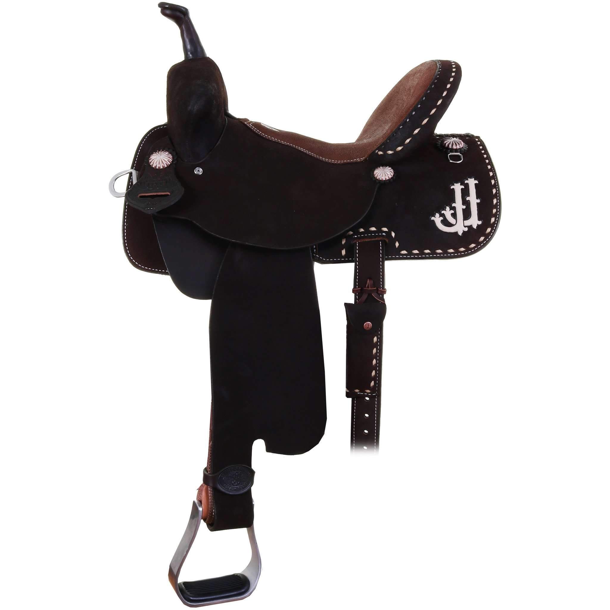SPXF141 - The Pursuit Flex Barrel Racer w/ ELC - Double J Saddlery