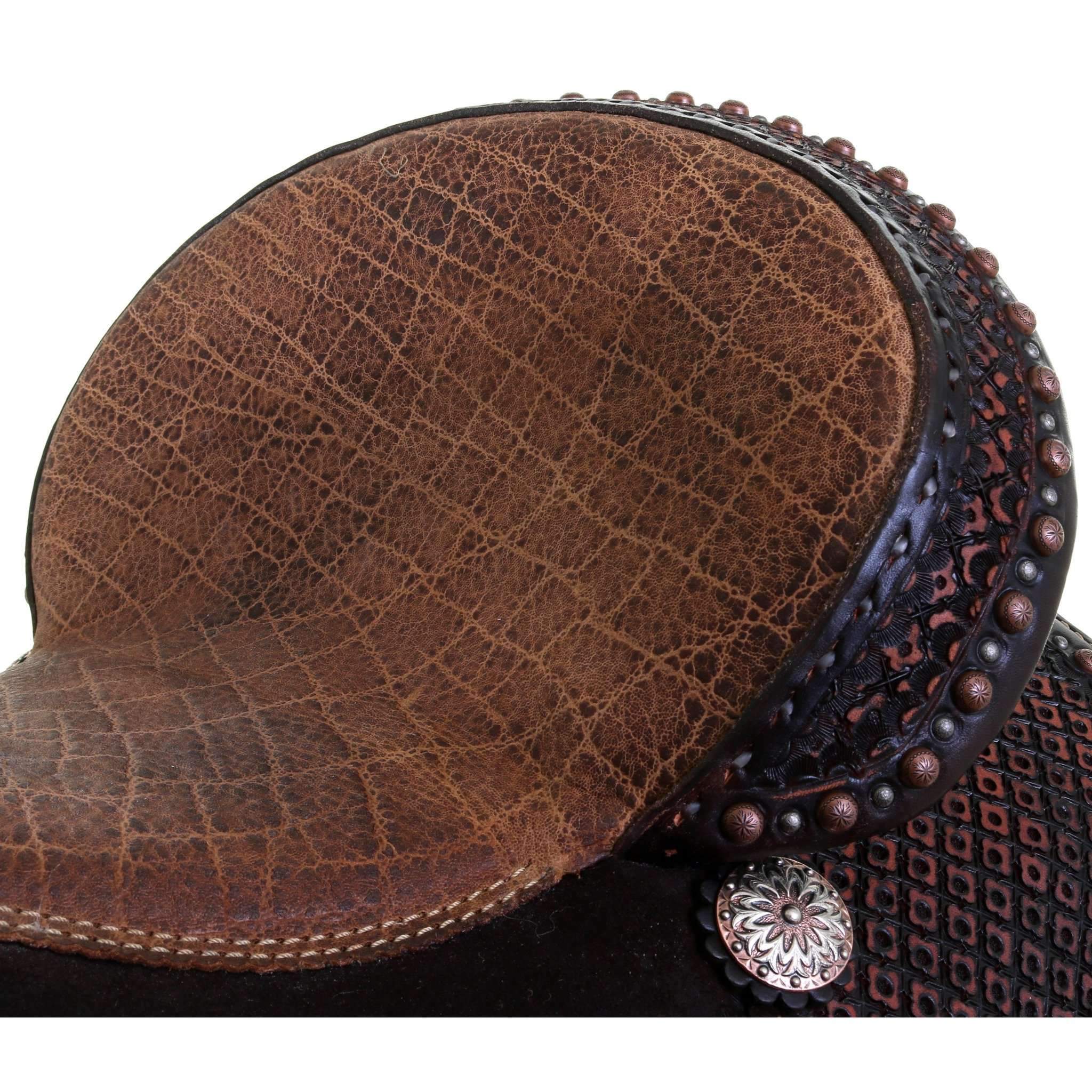 SPXF142 - The Pursuit Flex Barrel Racer w/ ELC - Double J Saddlery