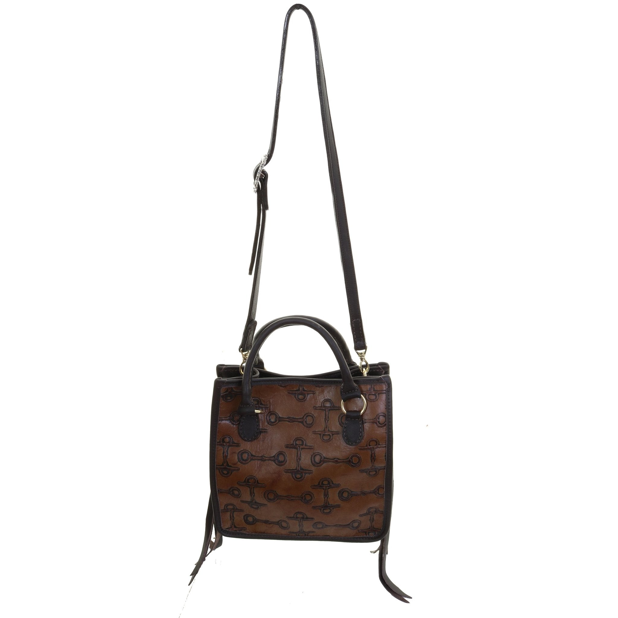 SQT19 - Carmel Bit Square Tote - Double J Saddlery