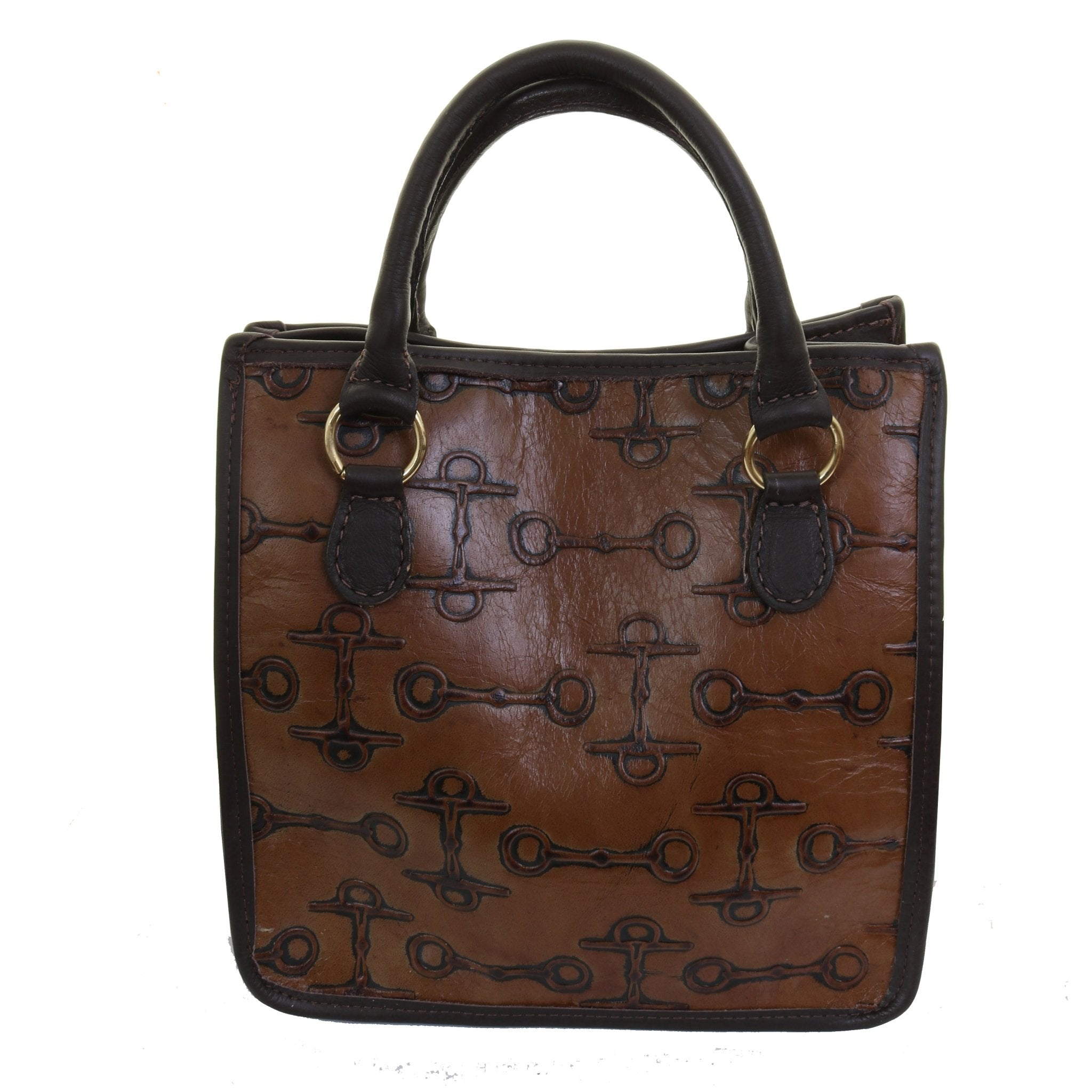 SQT19 - Carmel Bit Square Tote - Double J Saddlery