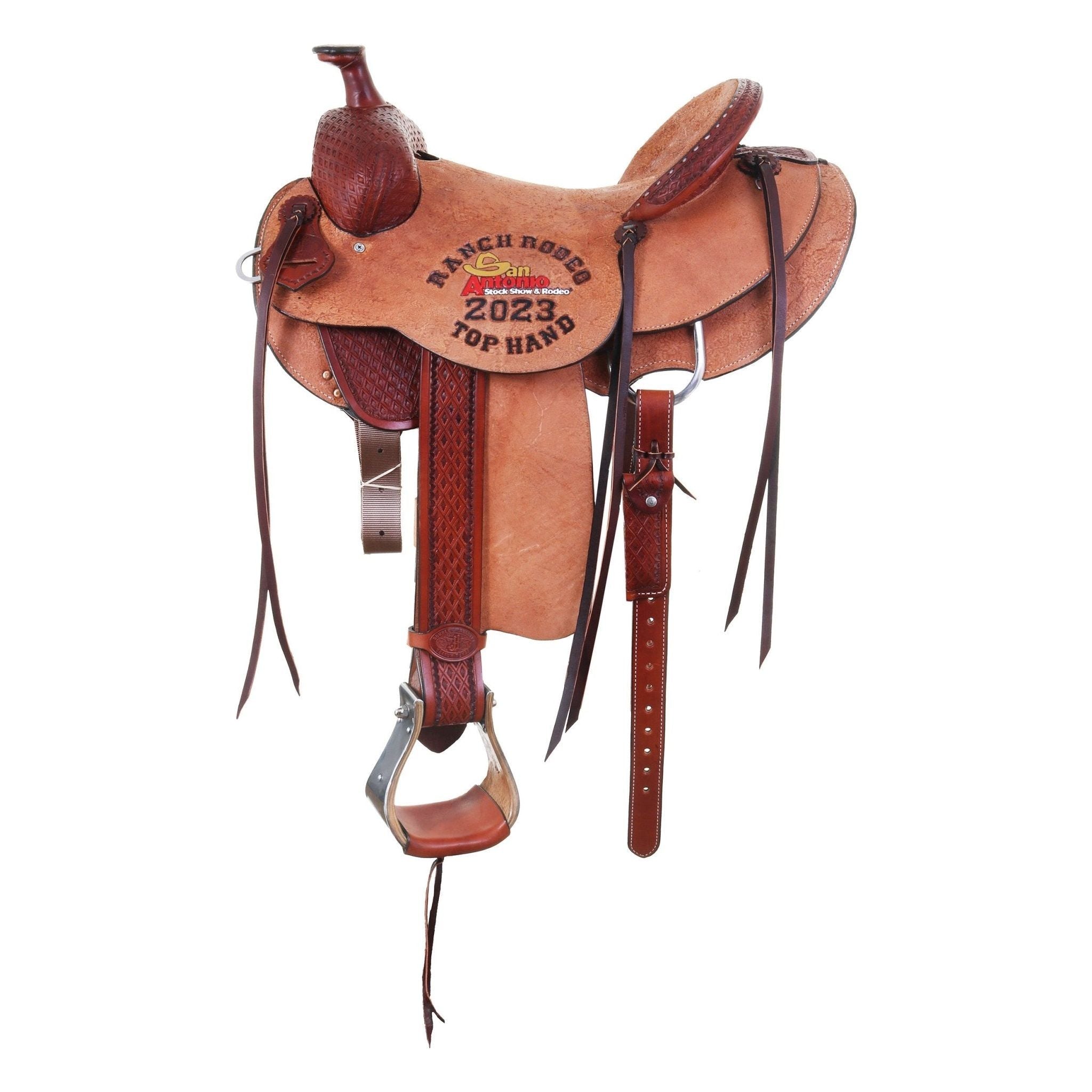 SRRTROPHY03 - Ranch Roper Trophy Saddle - Double J Saddlery