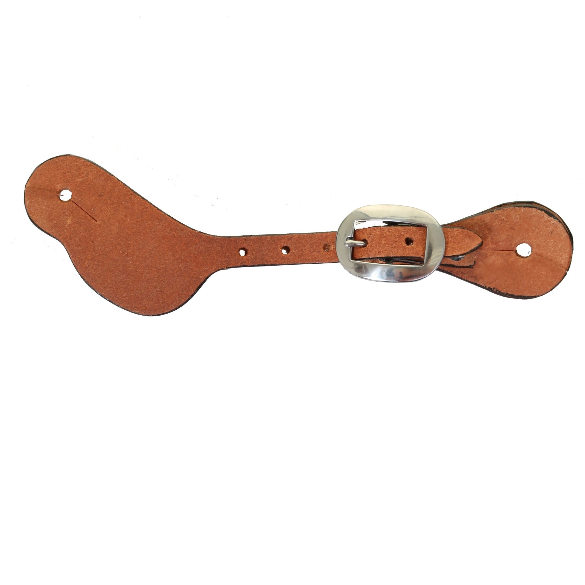 SS177A - Natural Rough Out Spur Straps - Double J Saddlery