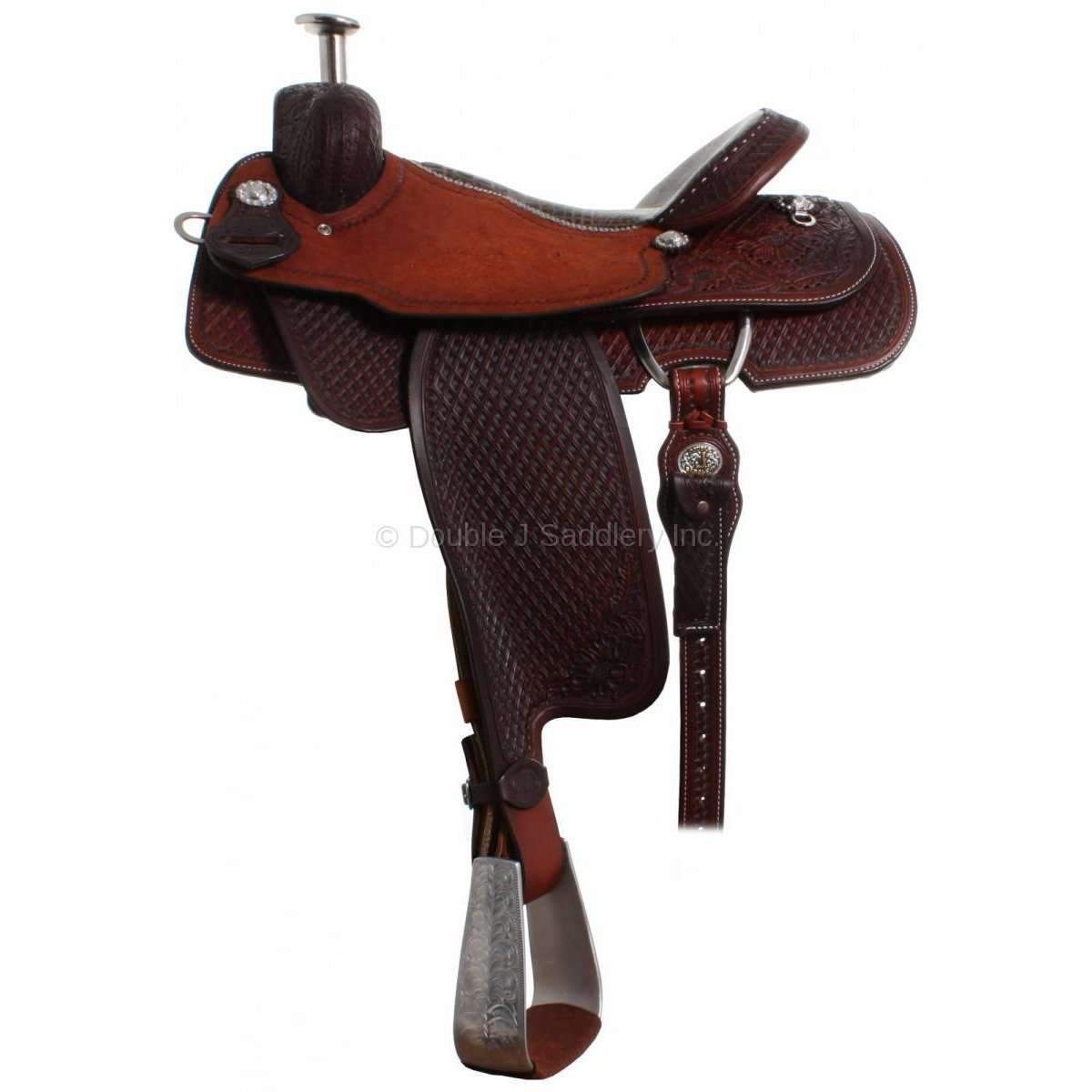 STR266 - Double J Team Roper - Double J Saddlery