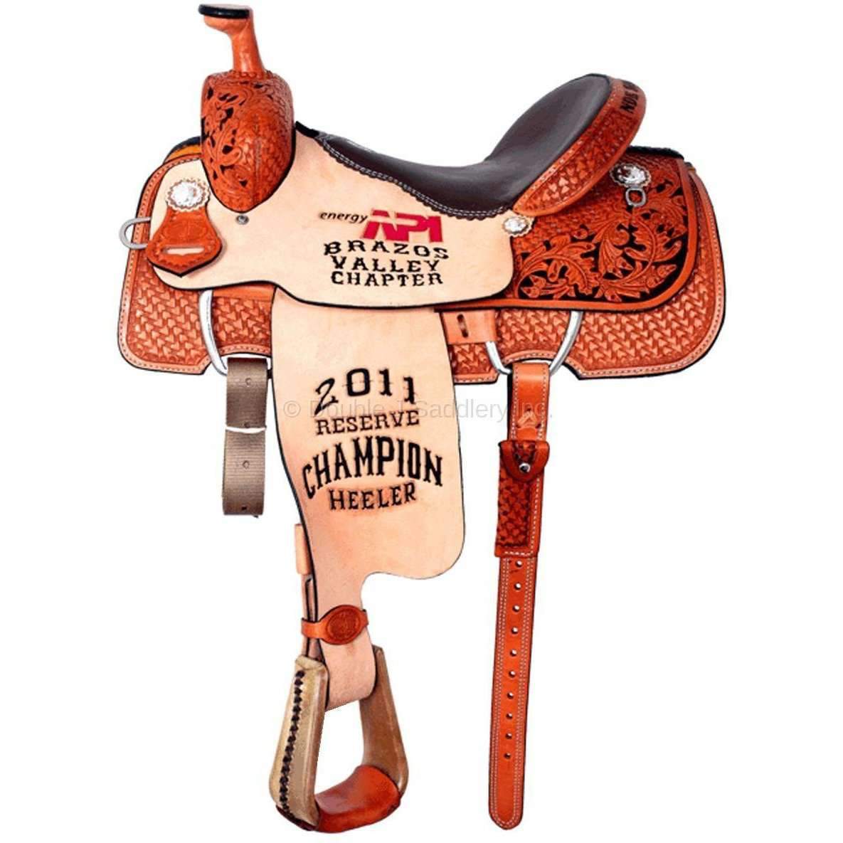 STRTROPHY106 - Team Roper Trophy Saddle - Double J Saddlery