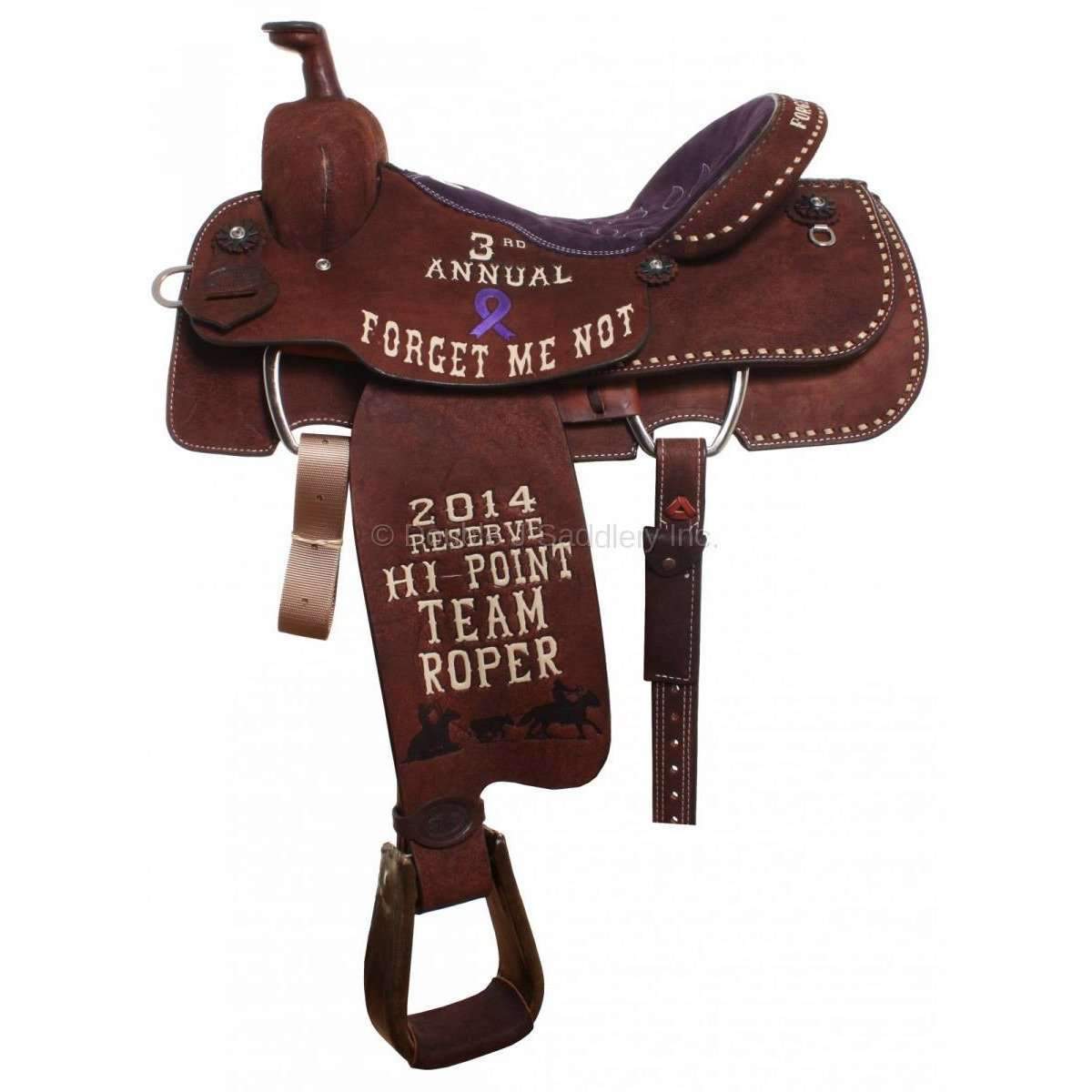 STRTROPHY128 - Team Roper Trophy Saddle - Double J Saddlery
