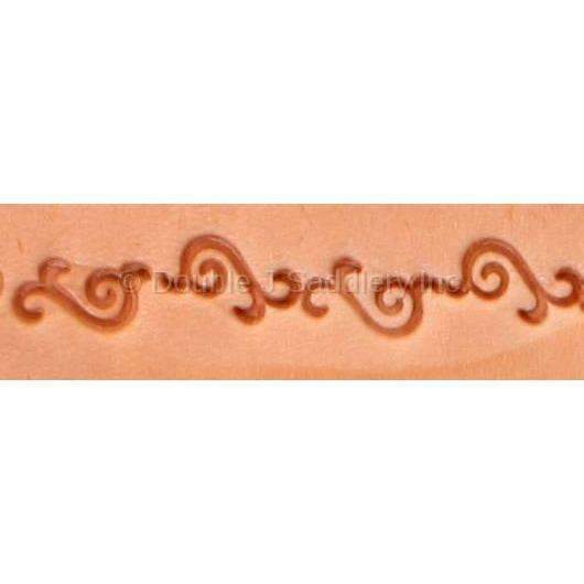 Swirl Border Tooling - Double J Saddlery