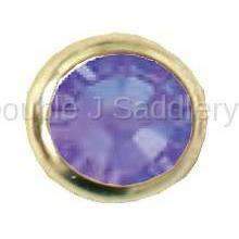 Tanzanite Swarovski Crystal - BCSS33-34 - Double J Saddlery