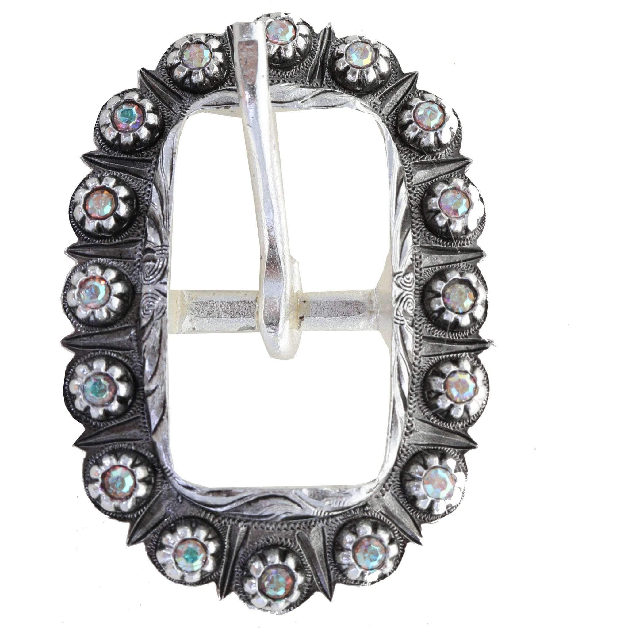 TB-AG-CS Crystal Berry Tack Buckle - Double J Saddlery