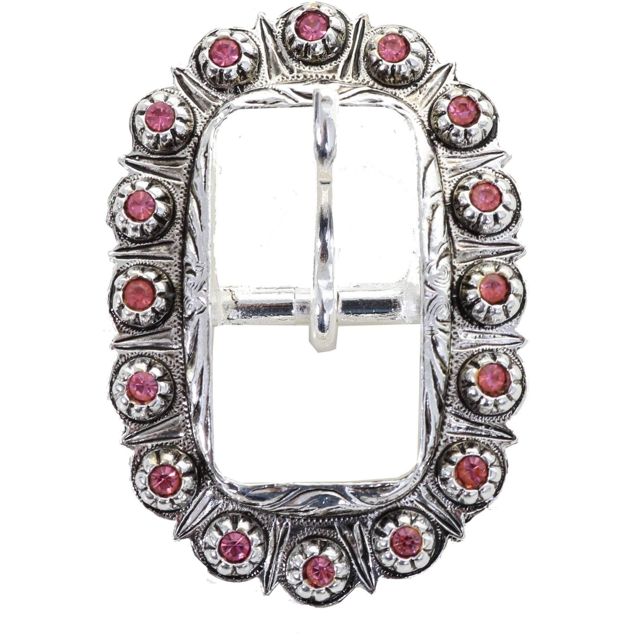 TB-AG-CS Crystal Berry Tack Buckle - Double J Saddlery