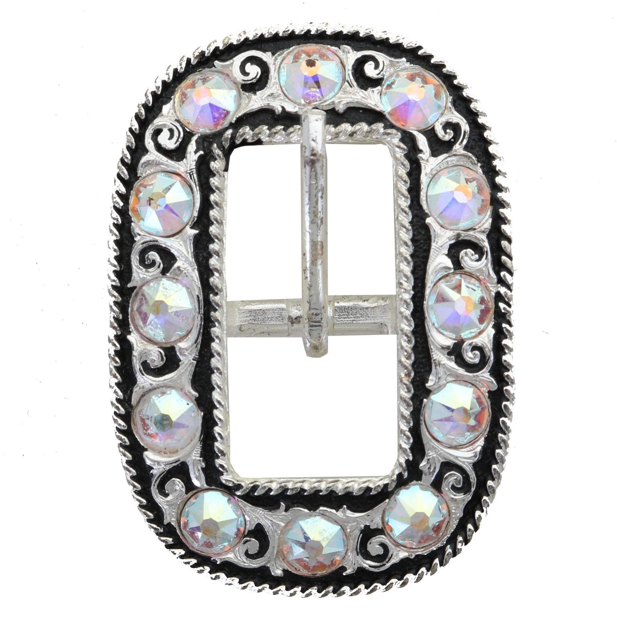 TB-F Crystal Tack Buckle - Double J Saddlery