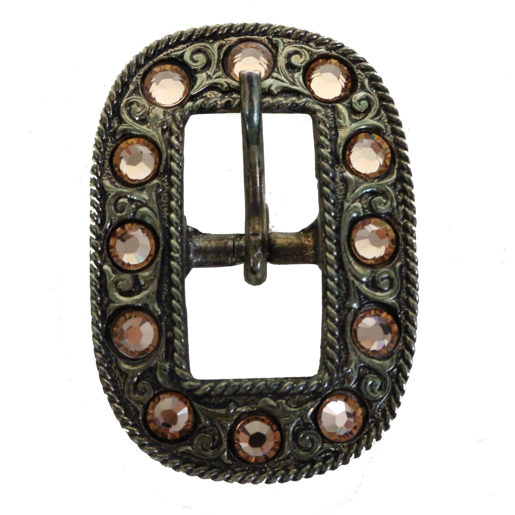 TB-N Crystal Tack Buckle - Double J Saddlery