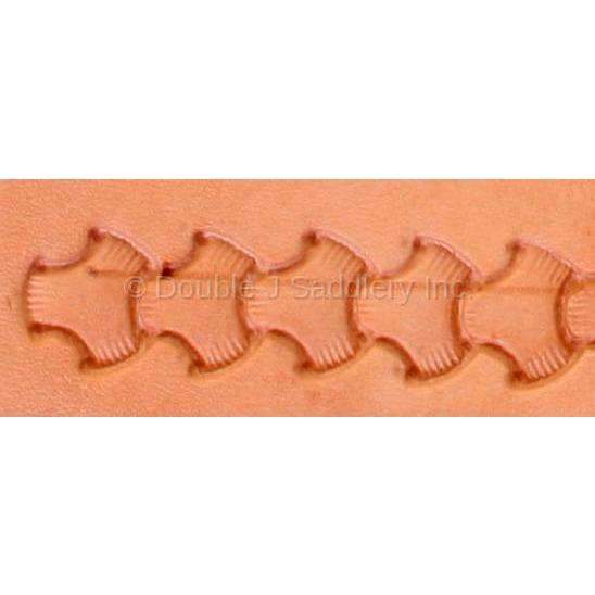 Tri-Basketweave Border Tooling - Double J Saddlery