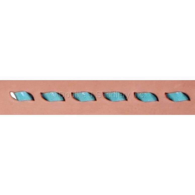 Turquoise Green Buck Stitch - Double J Saddlery