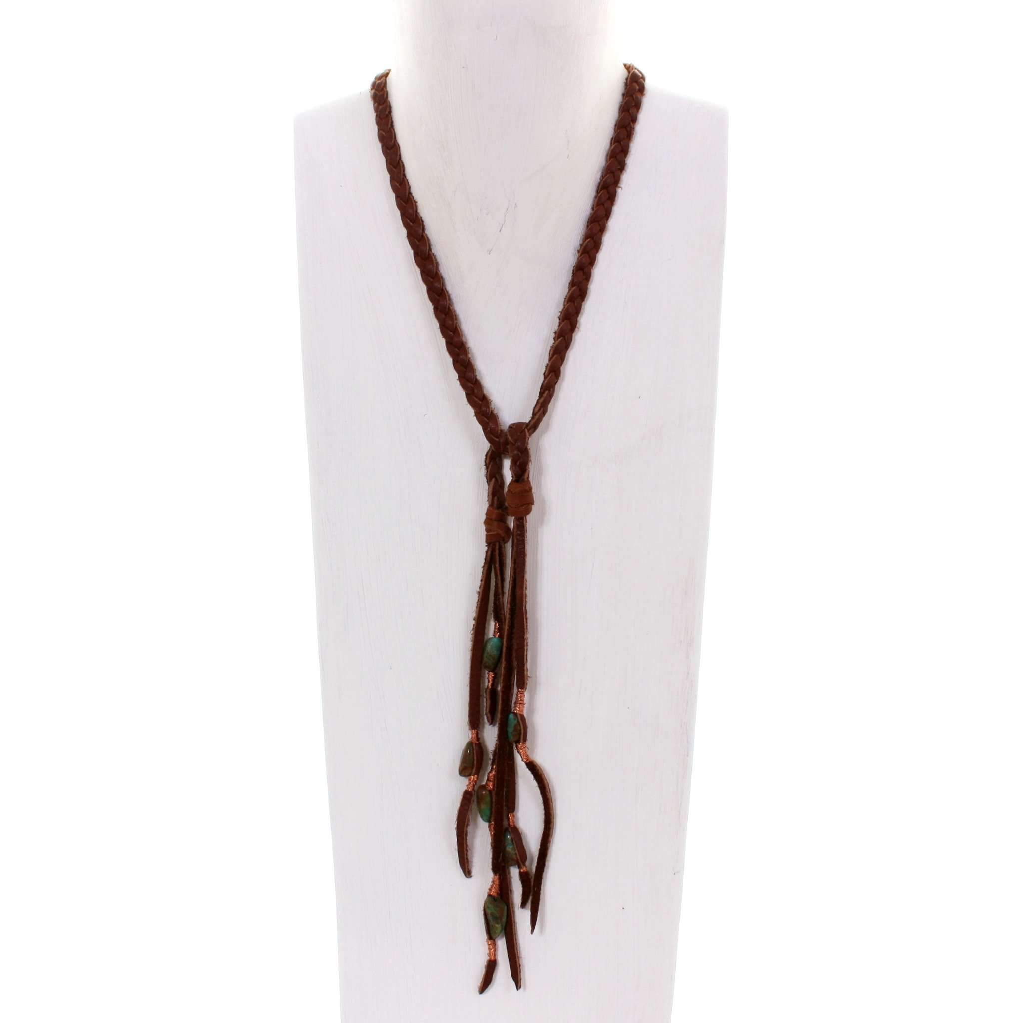 VC01 - Vestige Braided Brandy Elk Skin Combo - Double J Saddlery