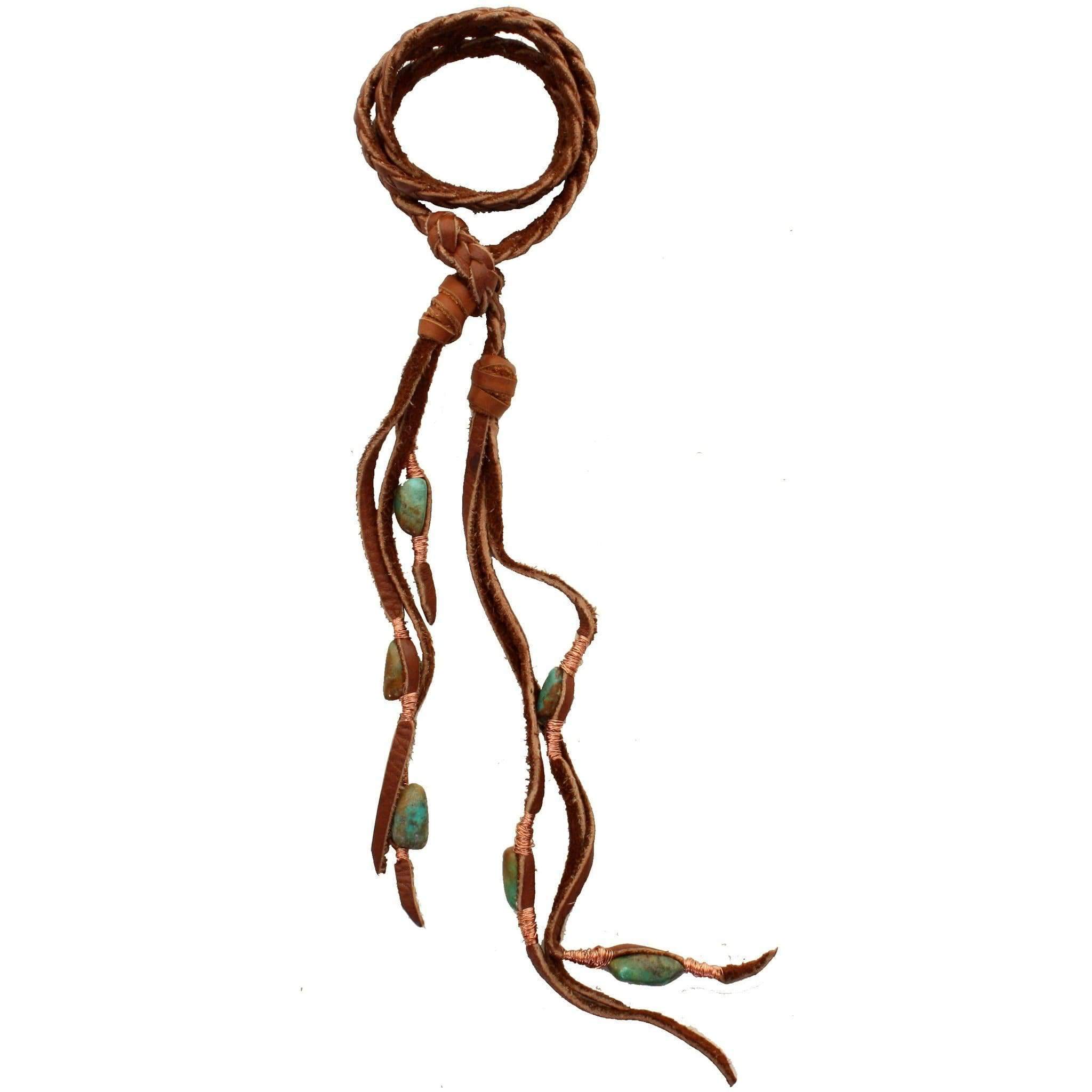 VC01 - Vestige Braided Brandy Elk Skin Combo - Double J Saddlery