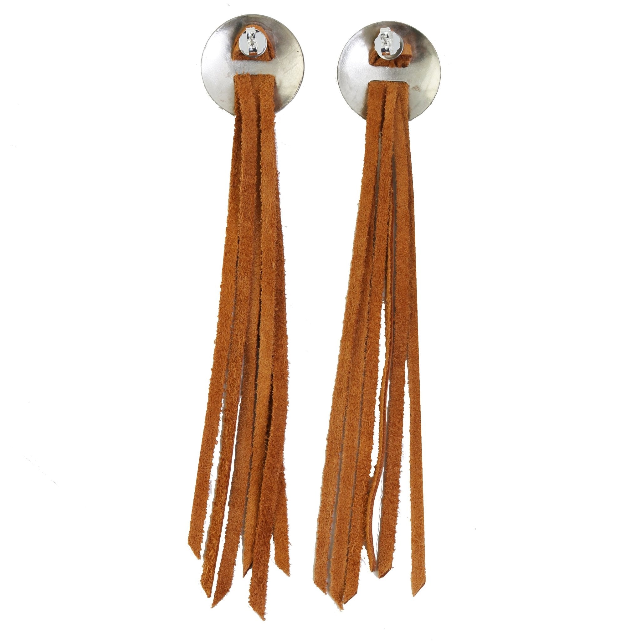 VE23 - Vestige Buckskin Bandit Tassel Earrings - Double J Saddlery