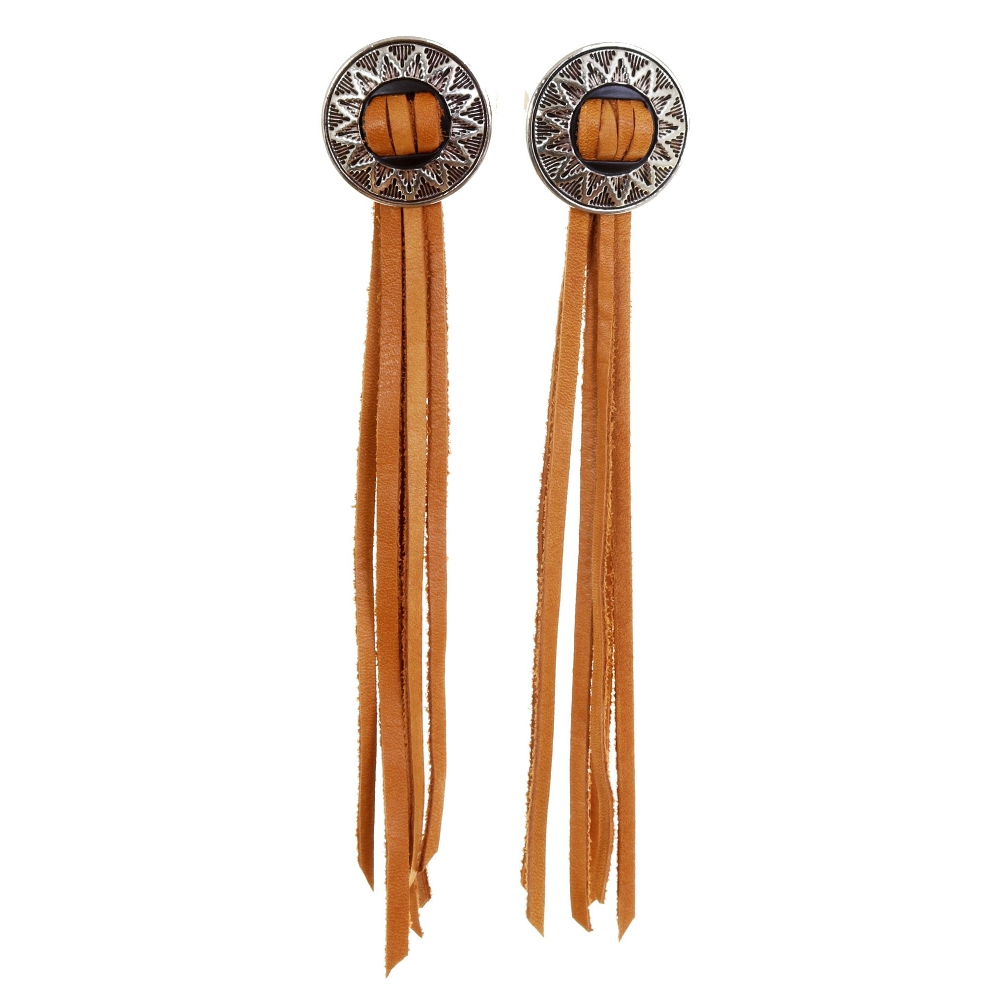 VE23 - Vestige Buckskin Bandit Tassel Earrings - Double J Saddlery