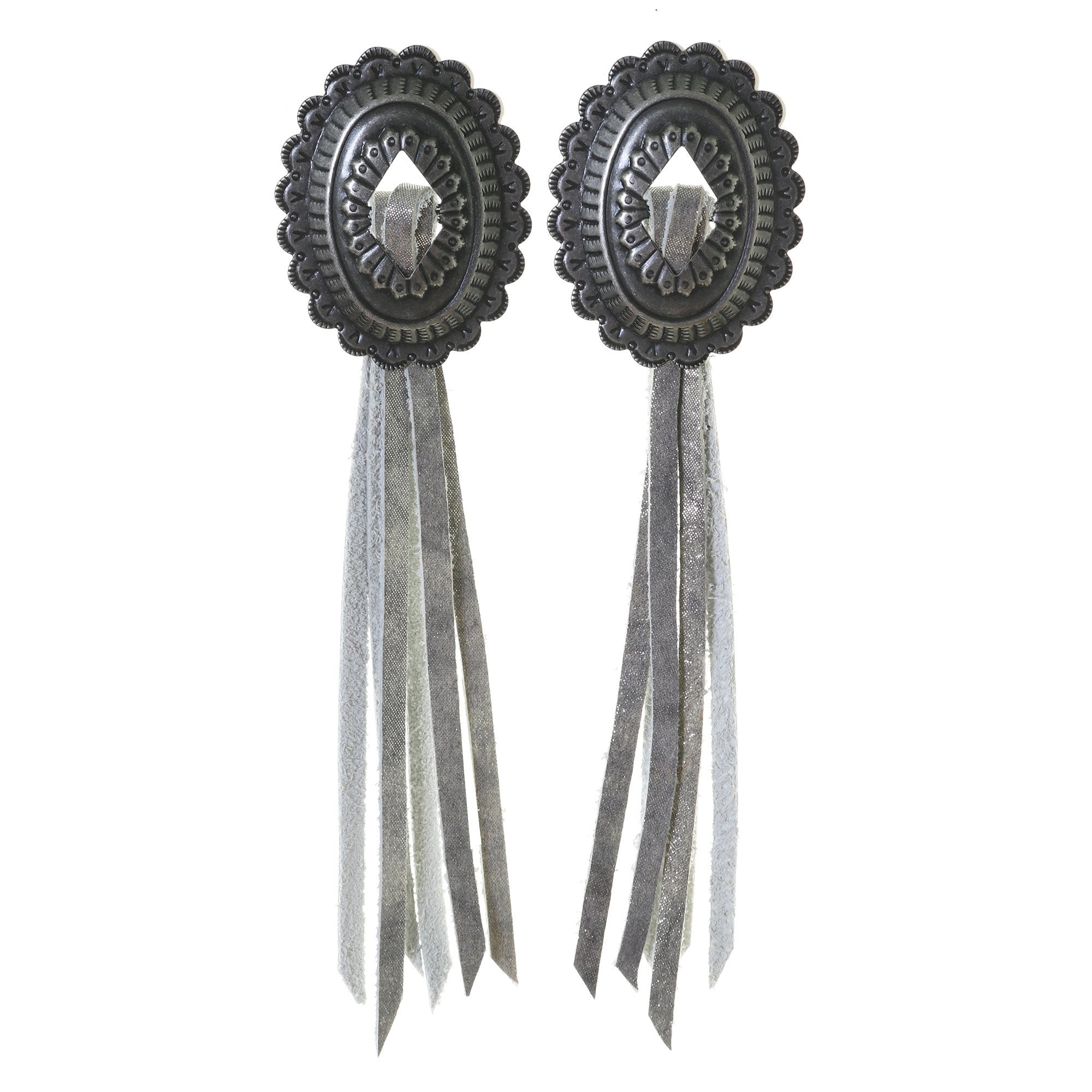 VE91 - Vestige Southwest Concho Fringe Earrings - Double J Saddlery