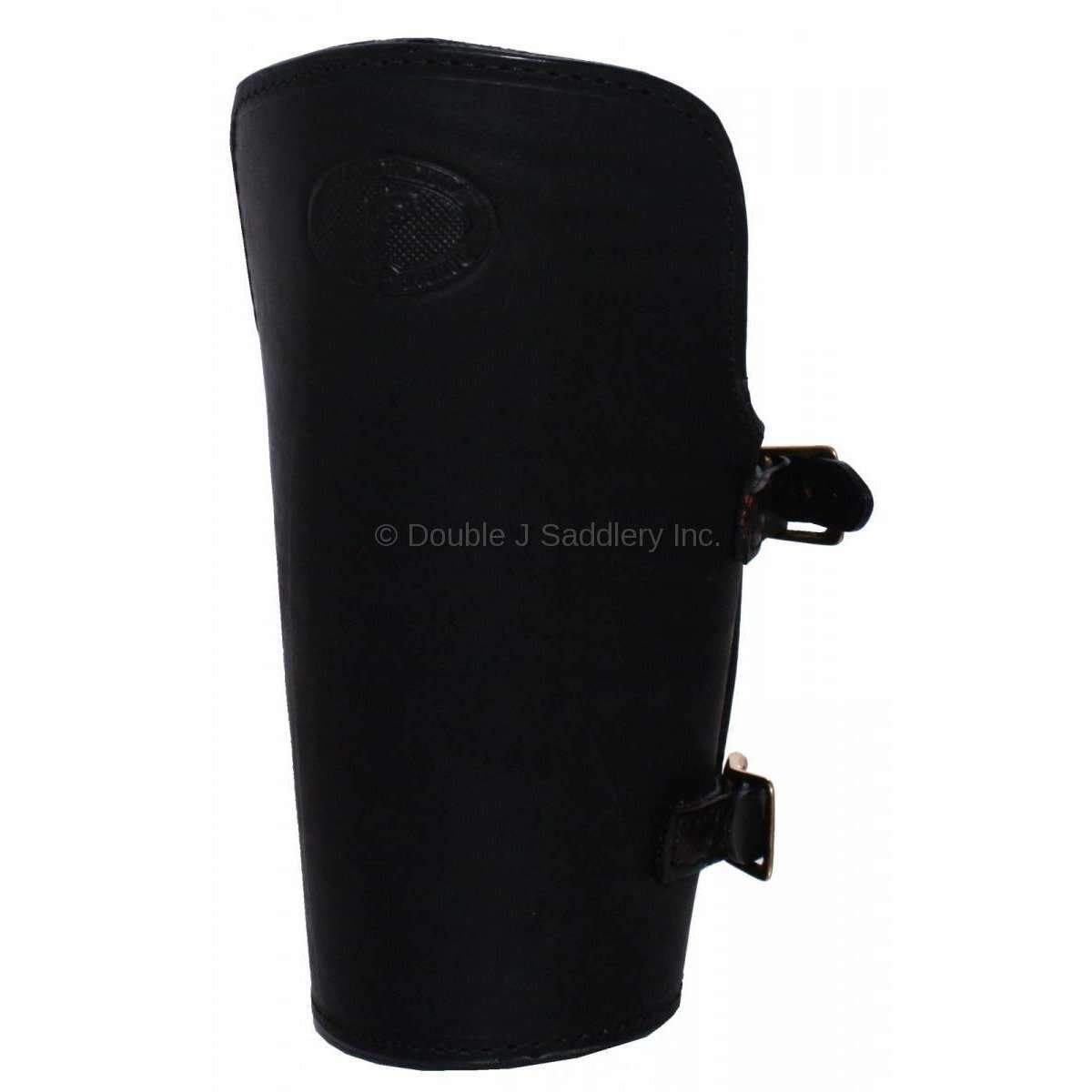 WP03 - Black Leather Welding Pad - Double J Saddlery