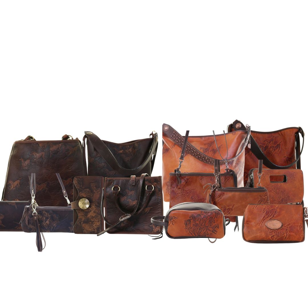Cognac Wild Horses - Double J Saddlery