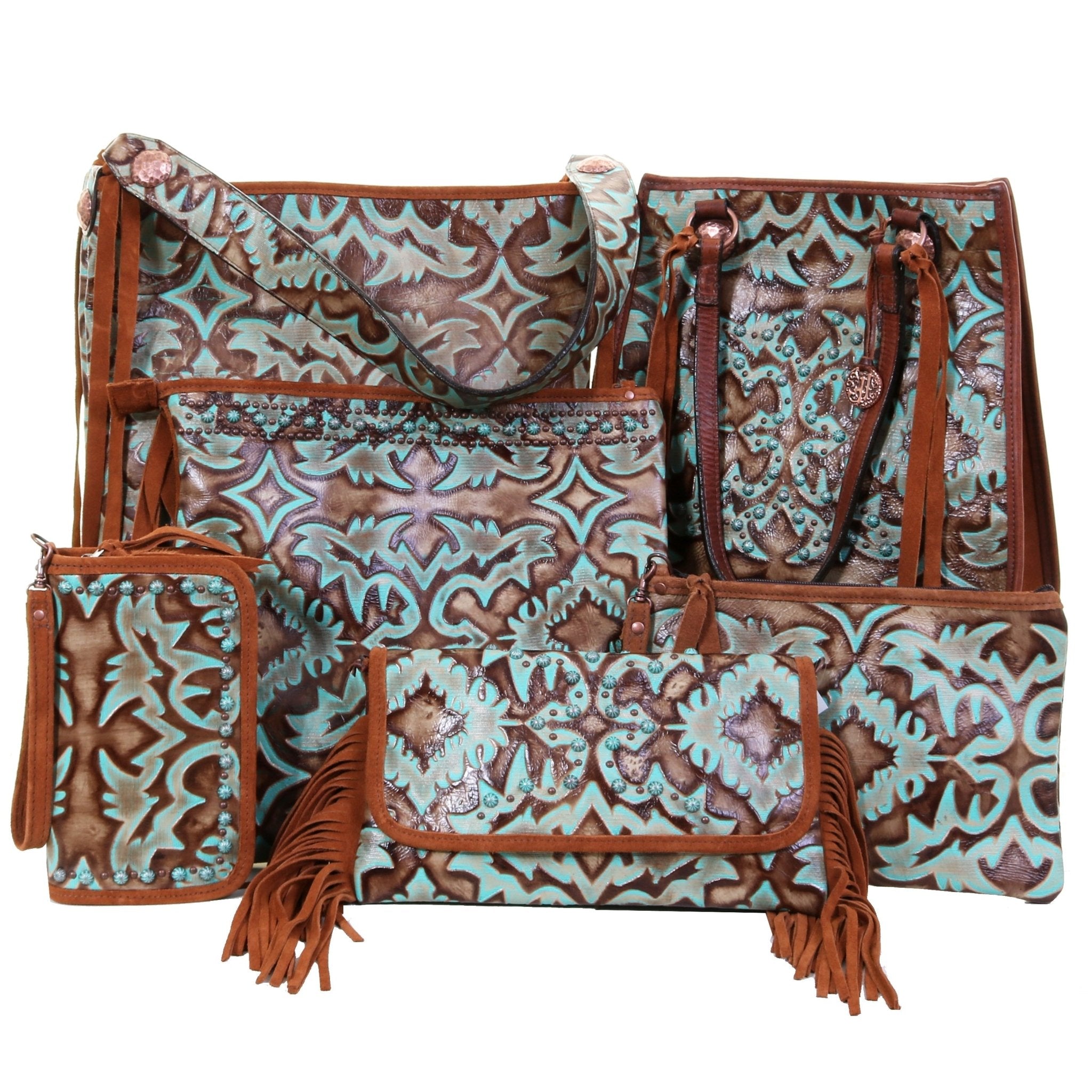 Laredo Burnt Turquoise - Double J Saddlery