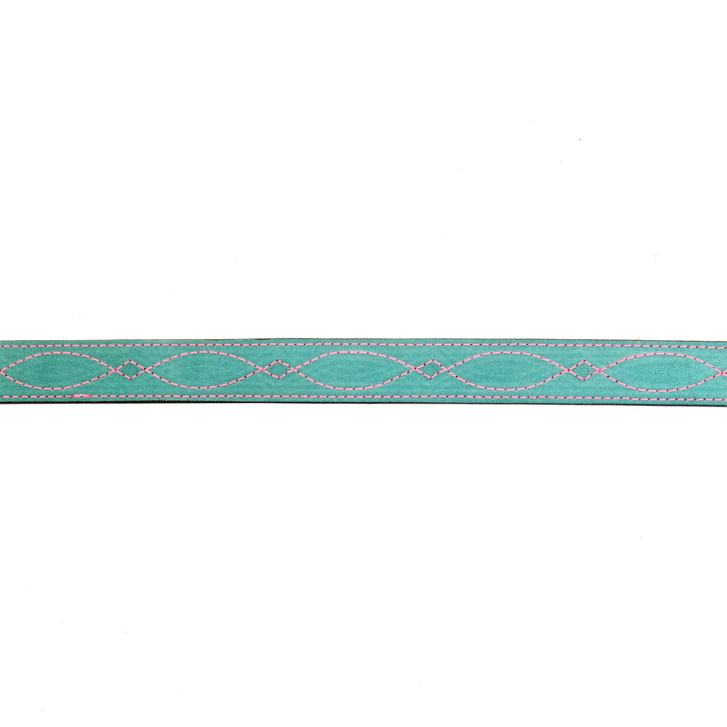B1225C - Hot Pink Suede Belt - Double J Saddlery