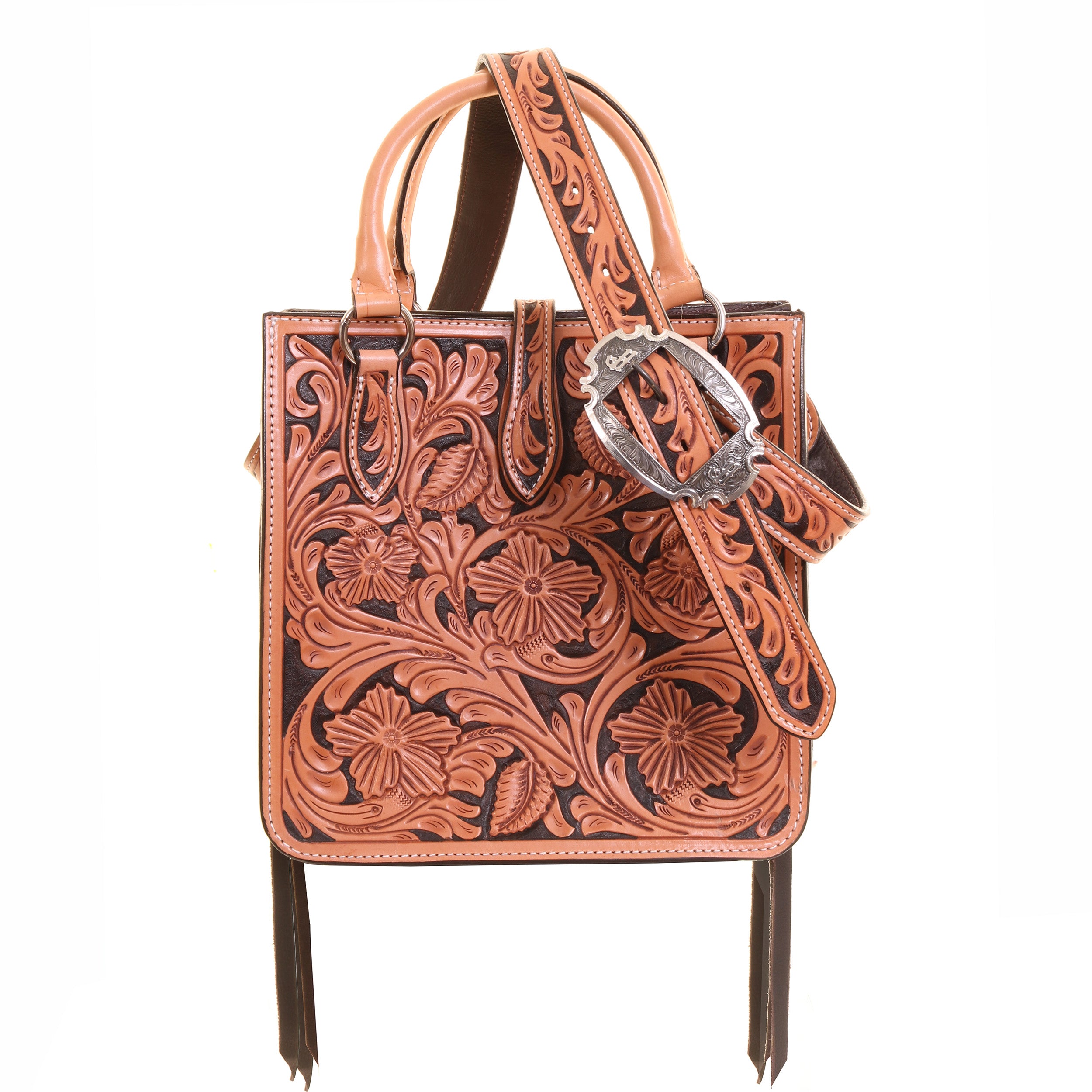 SQT24 - Sheridan Daisy Square Tote (Copy) - Double J Saddlery