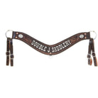 BC1169 - Brown Vintage JJ Breast Collar - Double J Saddlery