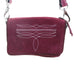 BUM12 - Burgundy Suede Bum Bag - Double J Saddlery