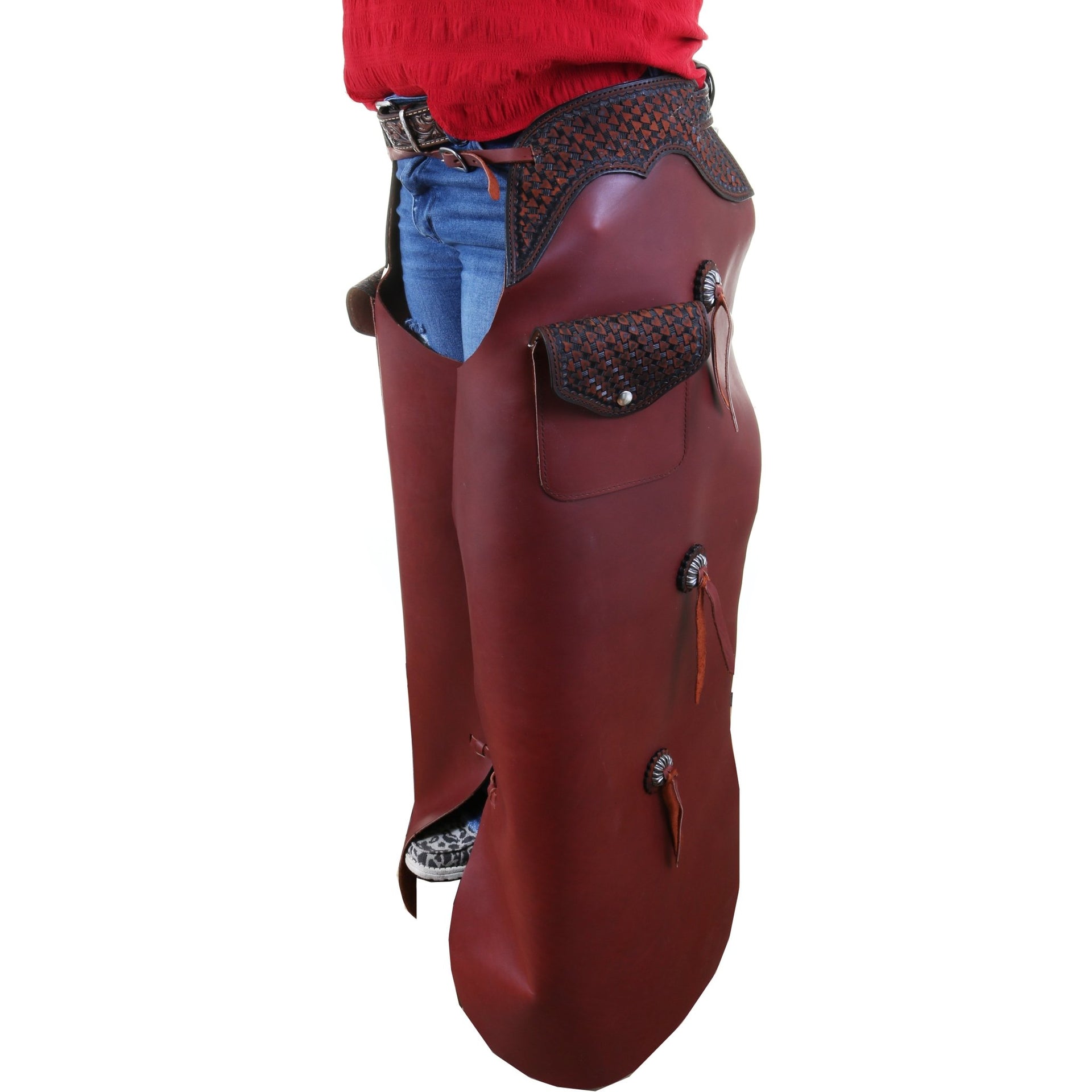 CHAP07 Batwing Style Chaps Double J Saddlery