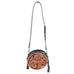 CRT18A - Sheridan Hand Tooled Circle Tote - Double J Saddlery