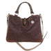 CVT03 - Brown Canvas Tooled Tote - Double J Saddlery