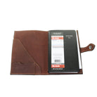 DT49 - Brown Knife tail Gator Print Day Planner - Double J Saddlery