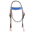 H1283RBW - Royal Blue Headstall - Double J Saddlery