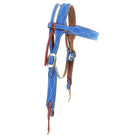 H1283RBW - Royal Blue Headstall - Double J Saddlery