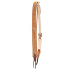 H1284TW - Toast Suede Split Ear Headstall - Double J Saddlery