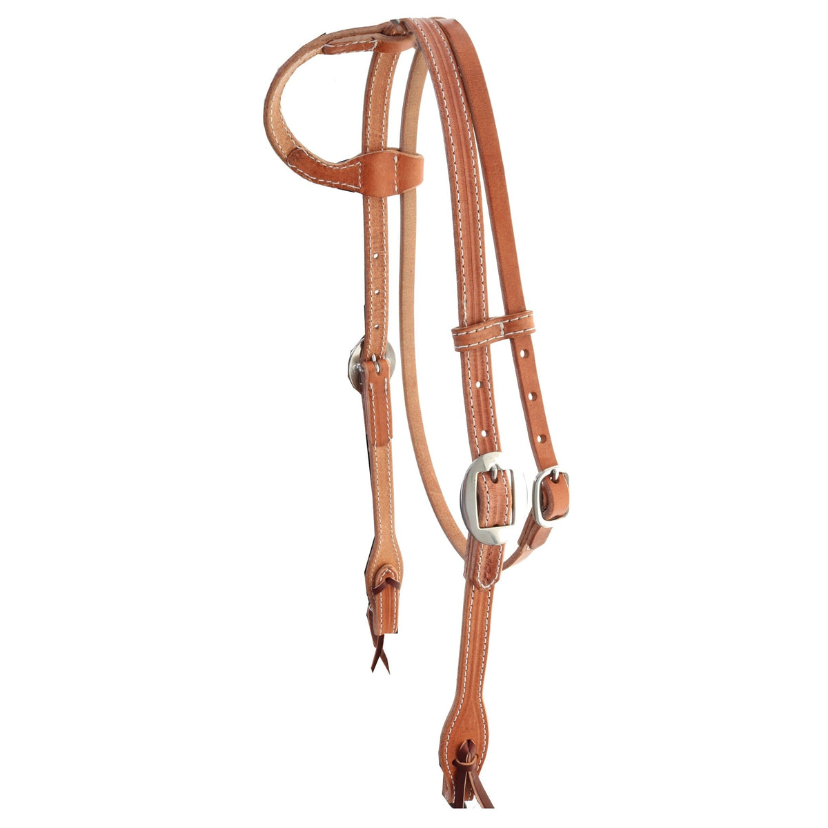 New! Split Ear Headstall, Harness Leather