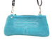 LC101 - Turquoise Suede Little Clutch - Double J Saddlery