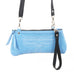 LC106 - Baby Blue Suede Little Clutch - Double J Saddlery