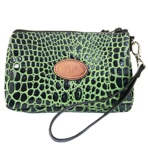 MPG139 - Albuquerque Croc Makeup Pouch - Double J Saddlery