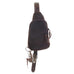 SLB08 - Chocolate Sling Bag - Double J Saddlery