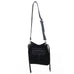 SQT26 - Black Suede Square Tote - Double J Saddlery