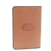 STBK03 - Natural Leather Tooled Small Tally Book - Double J Saddlery