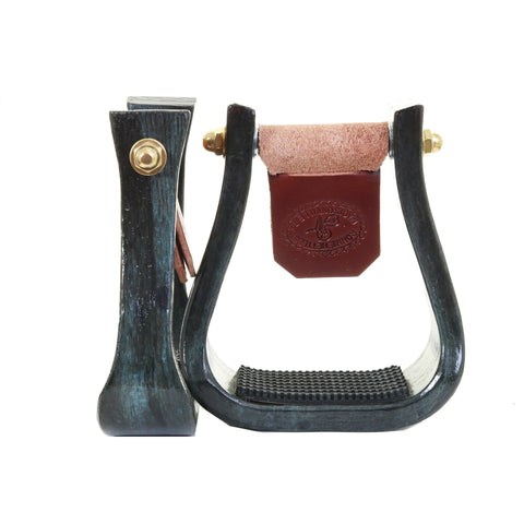 STU108 - Blue Barrel Stirrup - Double J Saddlery