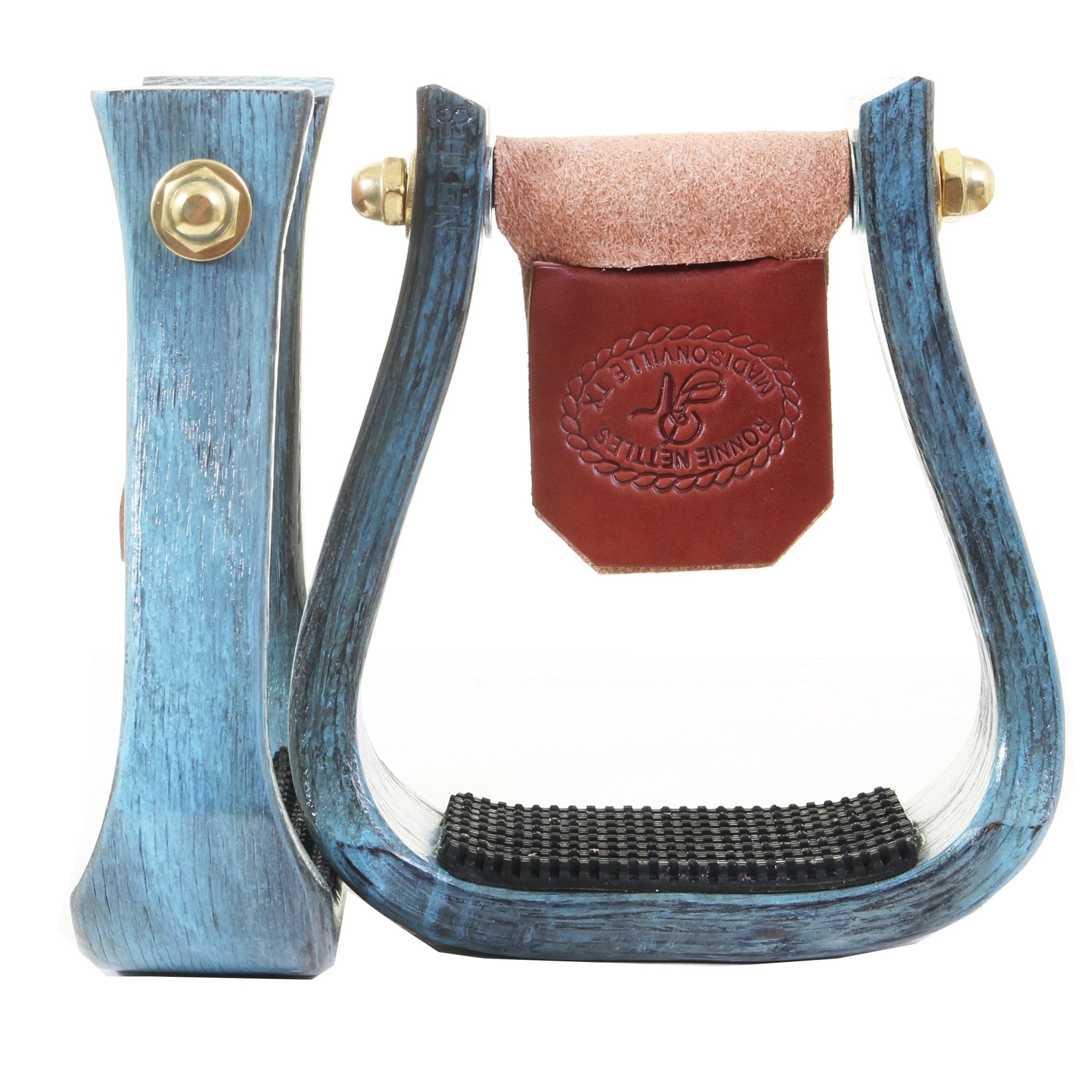 STU110 - Blue Barrel Stirrup - Double J Saddlery