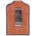 Cpc42 - Brown Vintage Tooled Cell Phone Holder Accessories