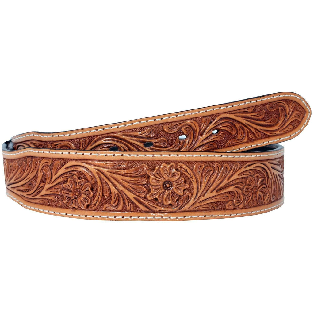 Tooled Belt (#1 Pattern) – TTT-Custom-Leather