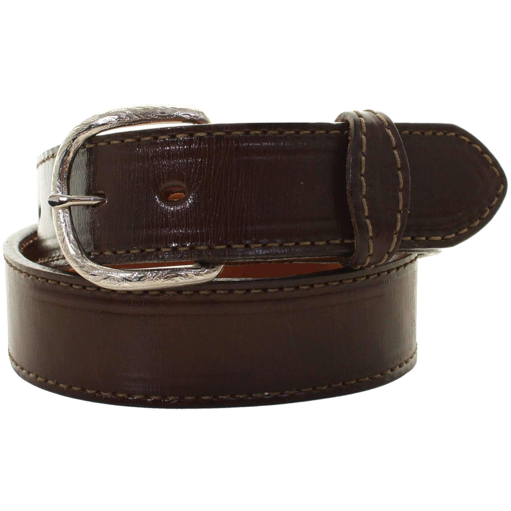 B105 - Brown Leather Belt Belt