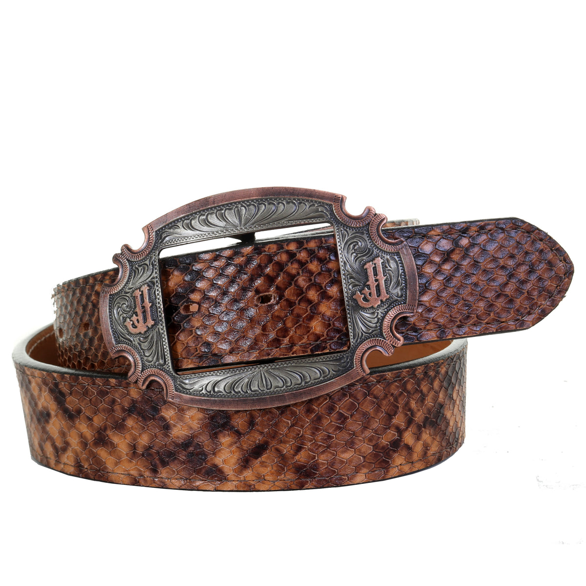 New DSquared2 Women Belt Brown Snake Skin Print Genuine Leather Gold Metal 75 Leather belt Dsquared2 Brown size S International in Leather  main image 4